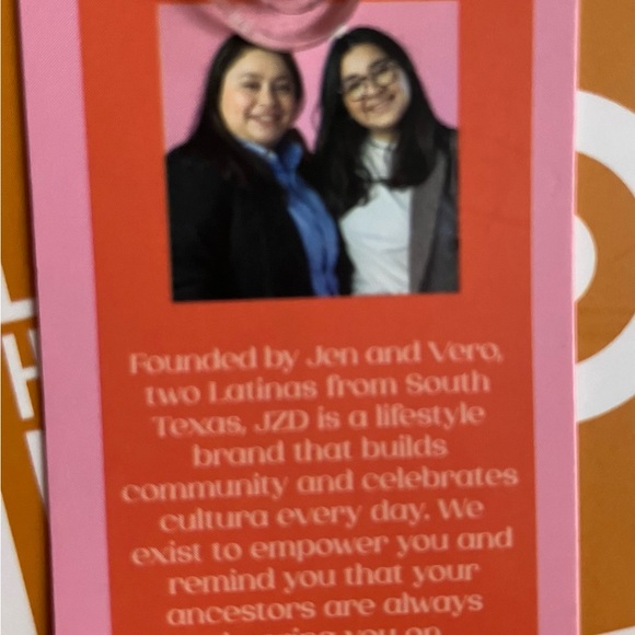 JZD Target LHM Women's OSFM 100% Cotton CORAZON LATINO Pink Baseball Hat Cap - Picture 8 of 8